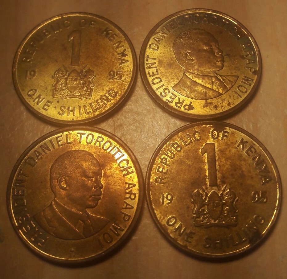 Kenya 1 Shilling Coin 1995