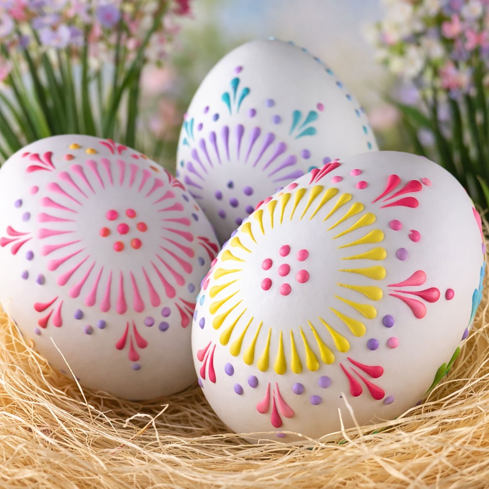 Light Green Embossing Wax for Drop Pull Egg Decorating 0.35 oz