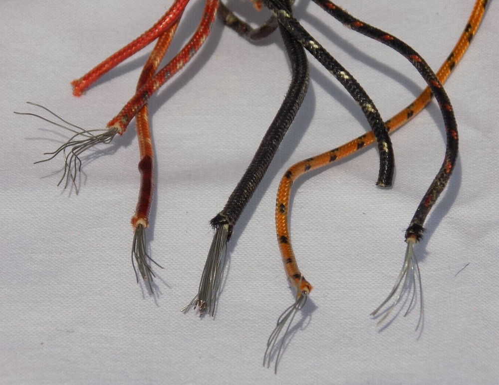 Vintage USA Cloth Wire