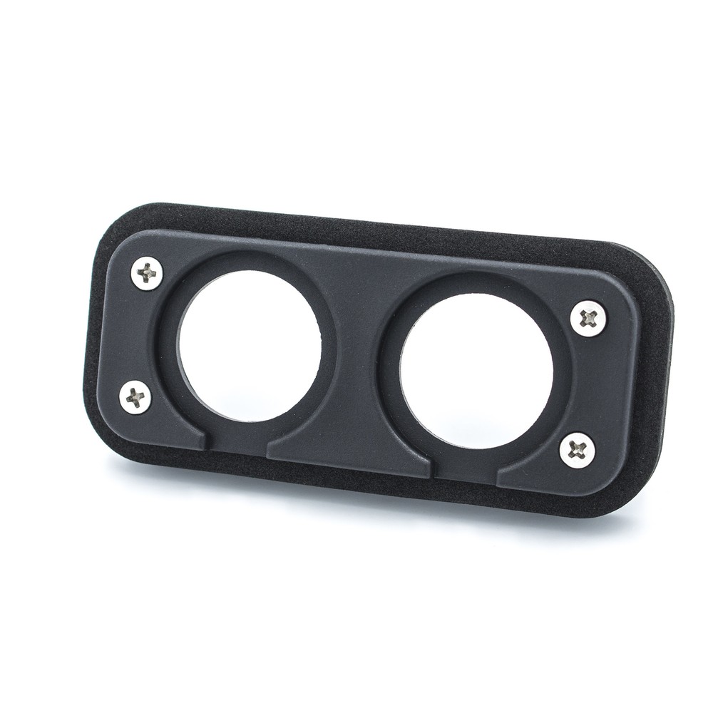 FPV Power Double Hole Dash Mount 10mm Gasket,  10313