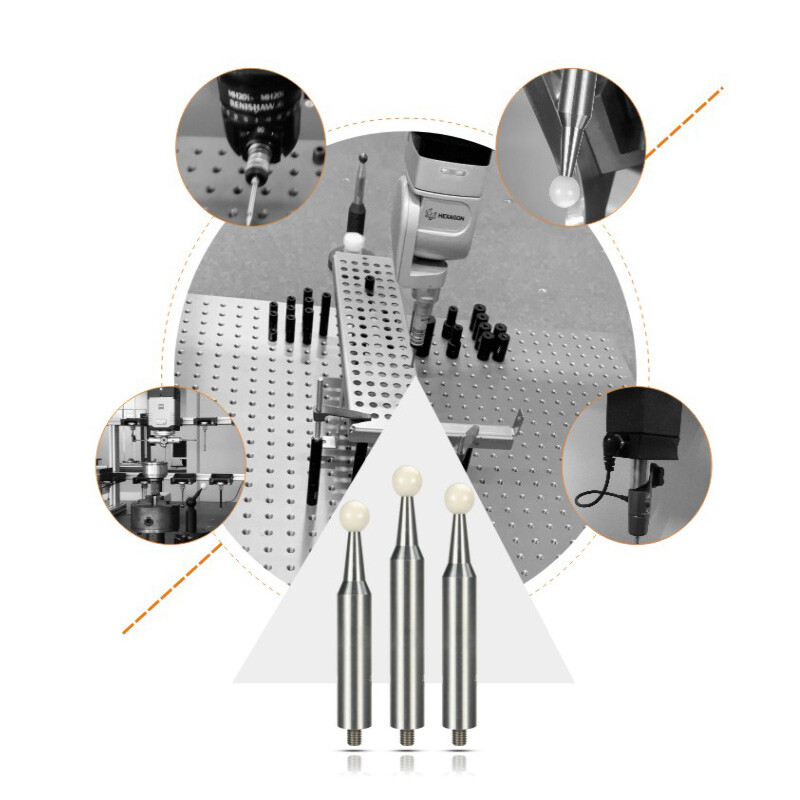 25mm M8 Thread Ceramic Calibration Ball CMM Three-coordinate calibration sphere