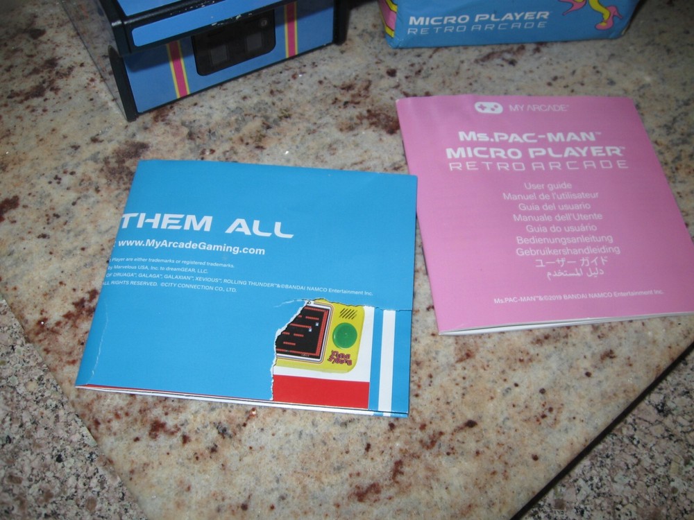 My Arcade- Micro Player Mini Retro Arcade Machine: Ms. Pac-Man Video Game