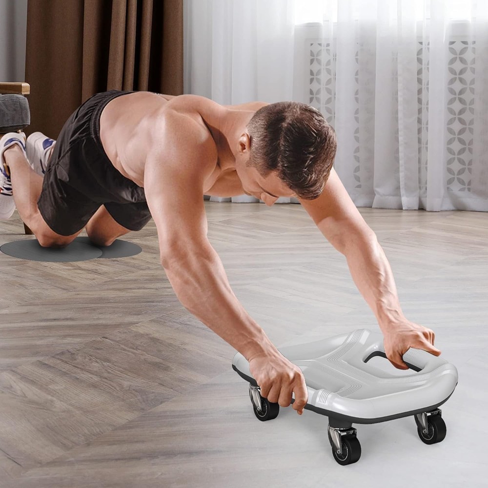 PROIRON Ab Roller with Knee Pads for Abs Workout, Multifunctional Ab Roller Whee