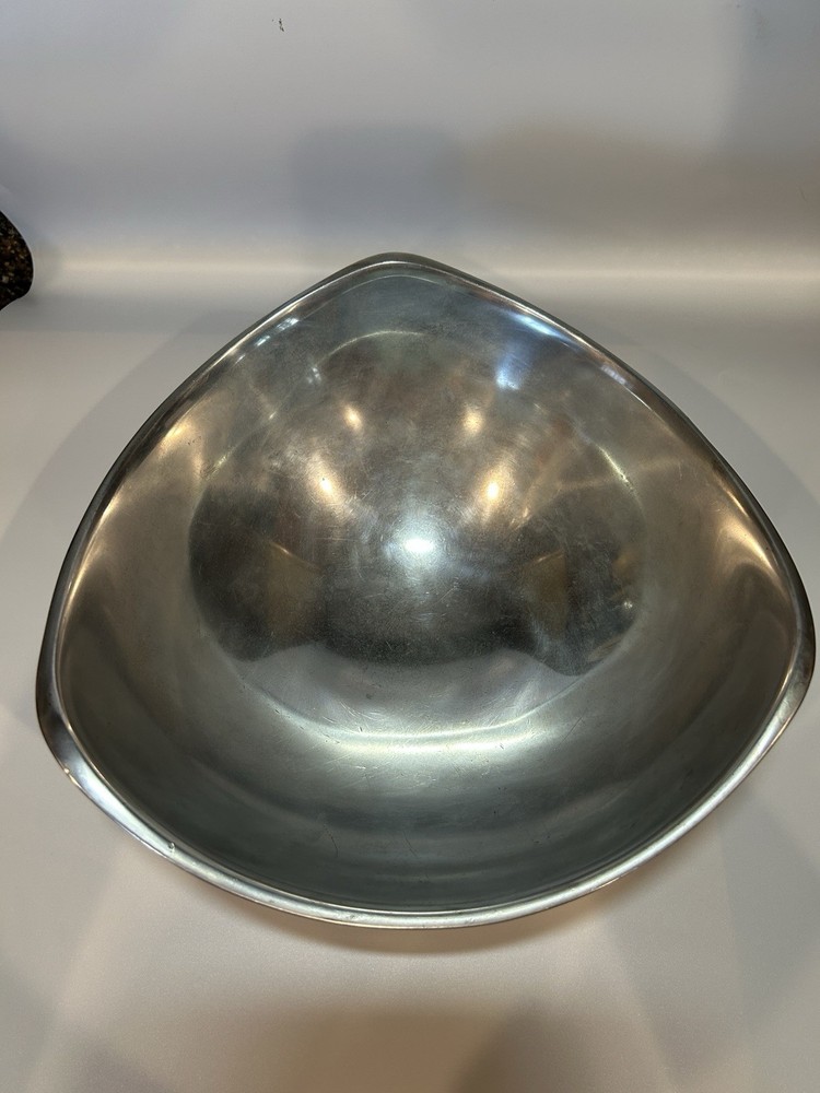 Nambe 3 Point Silver Bowl #528, 1967 Dates