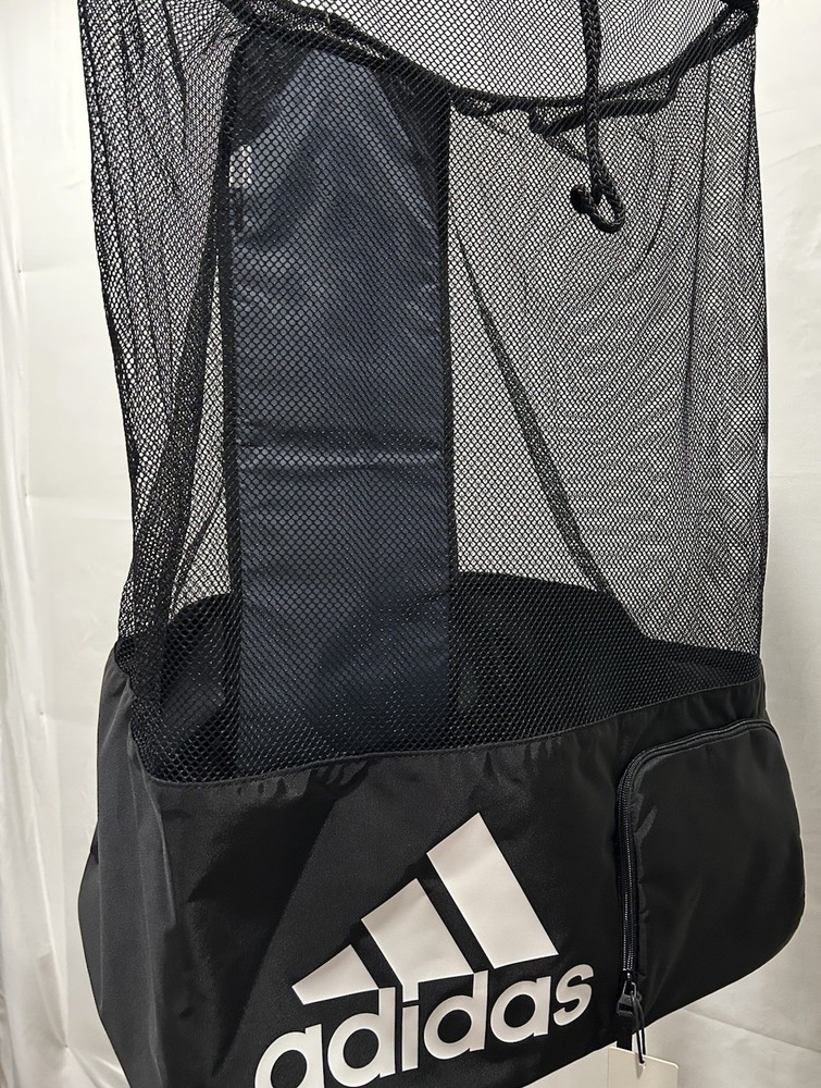🏐🏀🎾Adidas Stadium Ball Bag Black White ⚽️🏈🥎