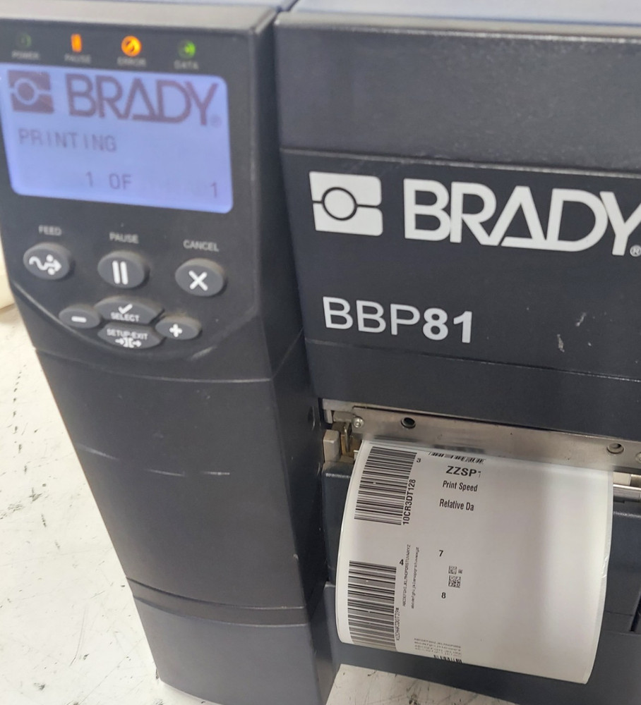 Brady BBP81 Thermal Label Printer