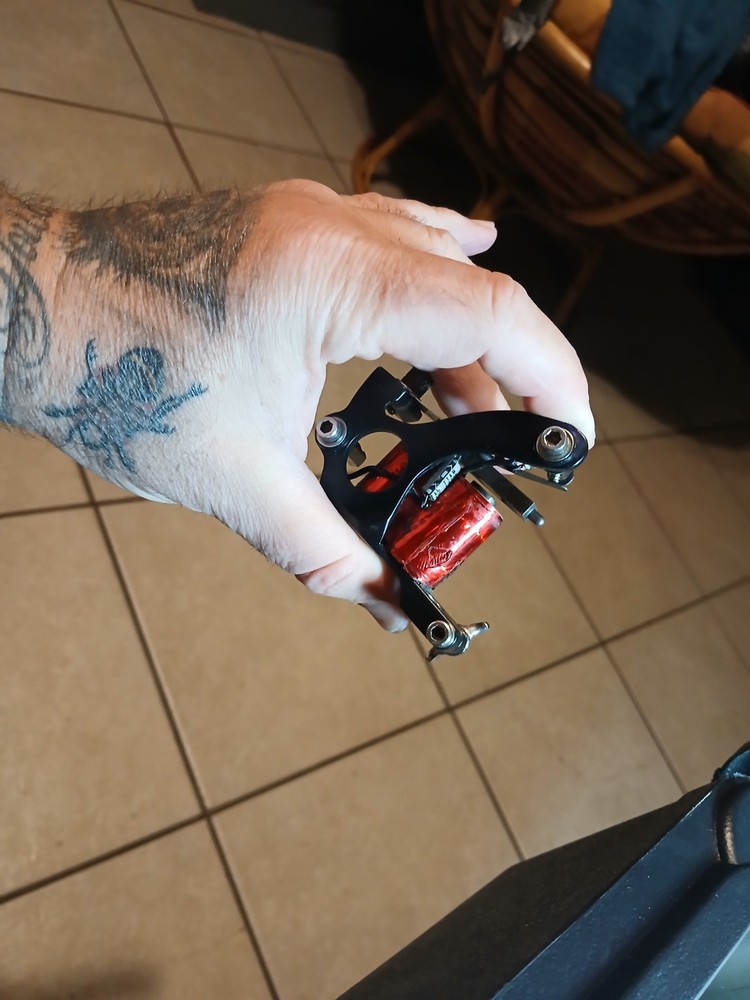 Spaulding Frame coil tattoo machine