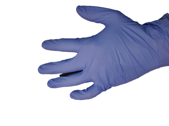 Blue Nitrile Examination Gloves, Small, Medium - 200 count box