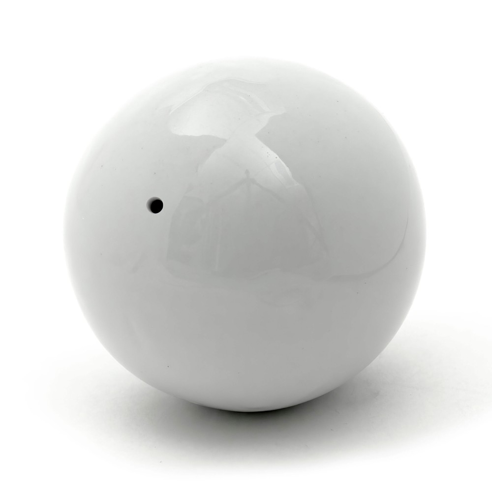 3" White Porcelain Decorative Ball Set