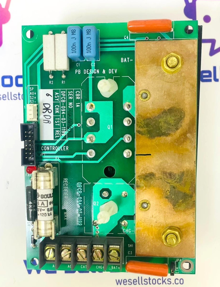 PB DESIGN & DEVELOPMENTS DPCB-094-03-1199 Rectifier PC Board