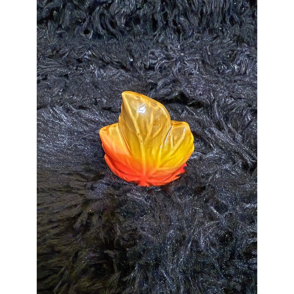 Ceramic Maple Leaf Matching Salt & Pepper Shaker Ceramic Condiment Shaker