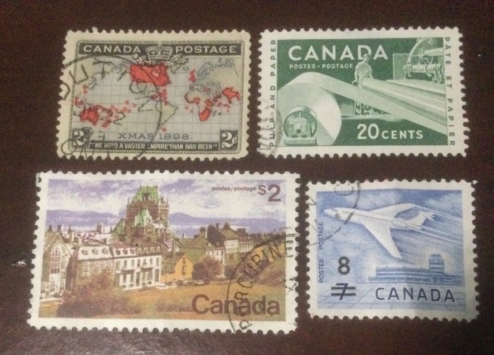 Canada Used Stamp Lot # 454