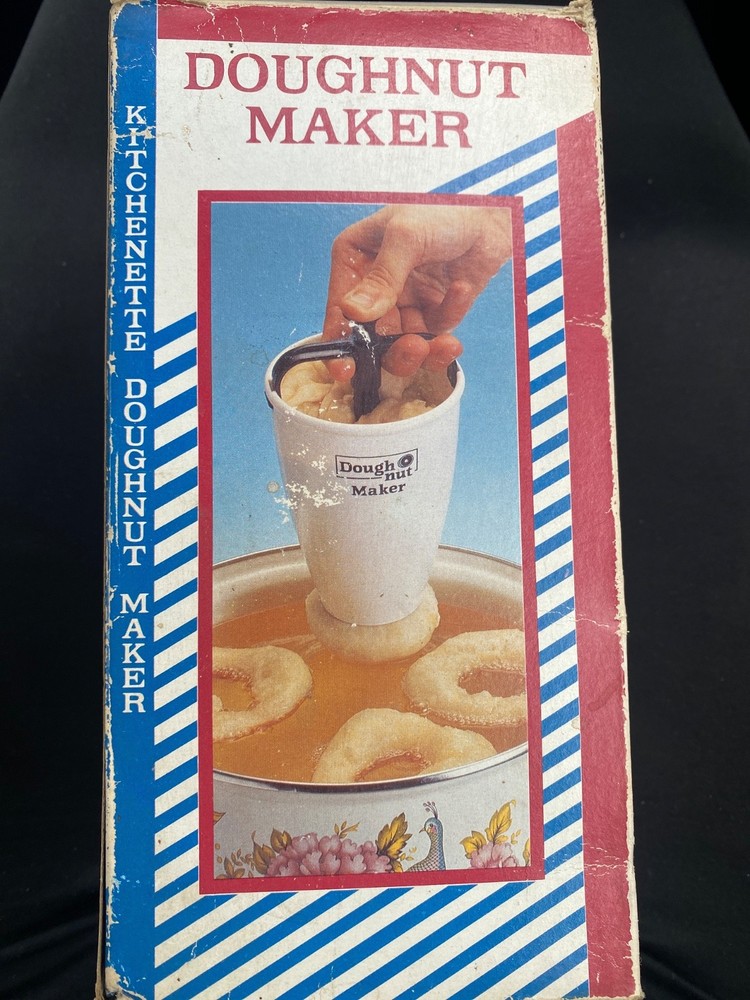 vintage manual doughnut maker