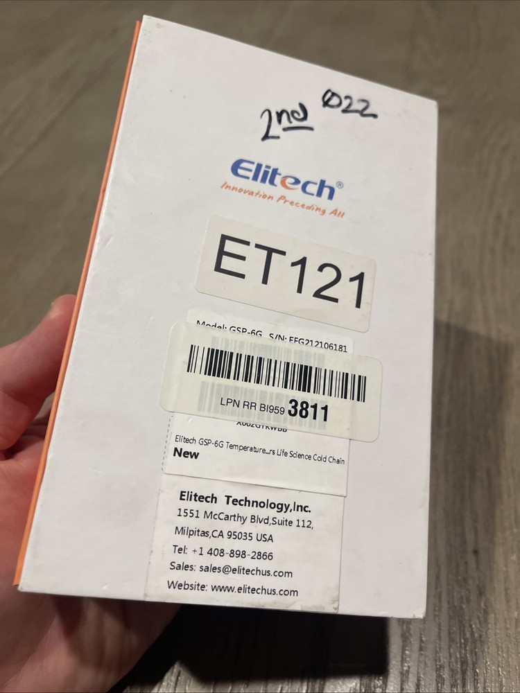Elitech GSP-6 Temperature and Humidity Data Logger Recorder