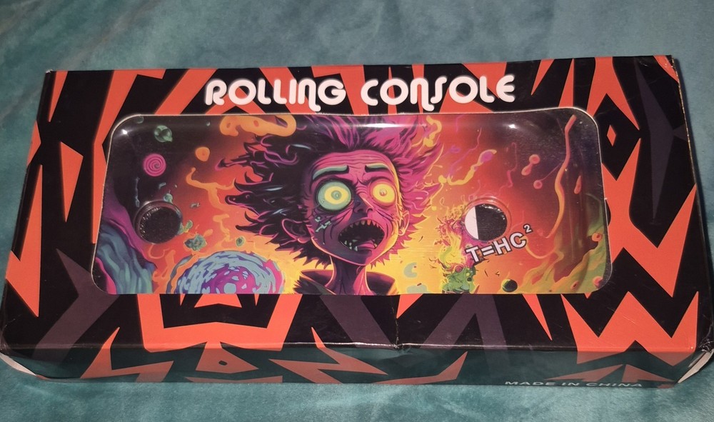 Rolling Console With Accessories 4.5 Inches Tall