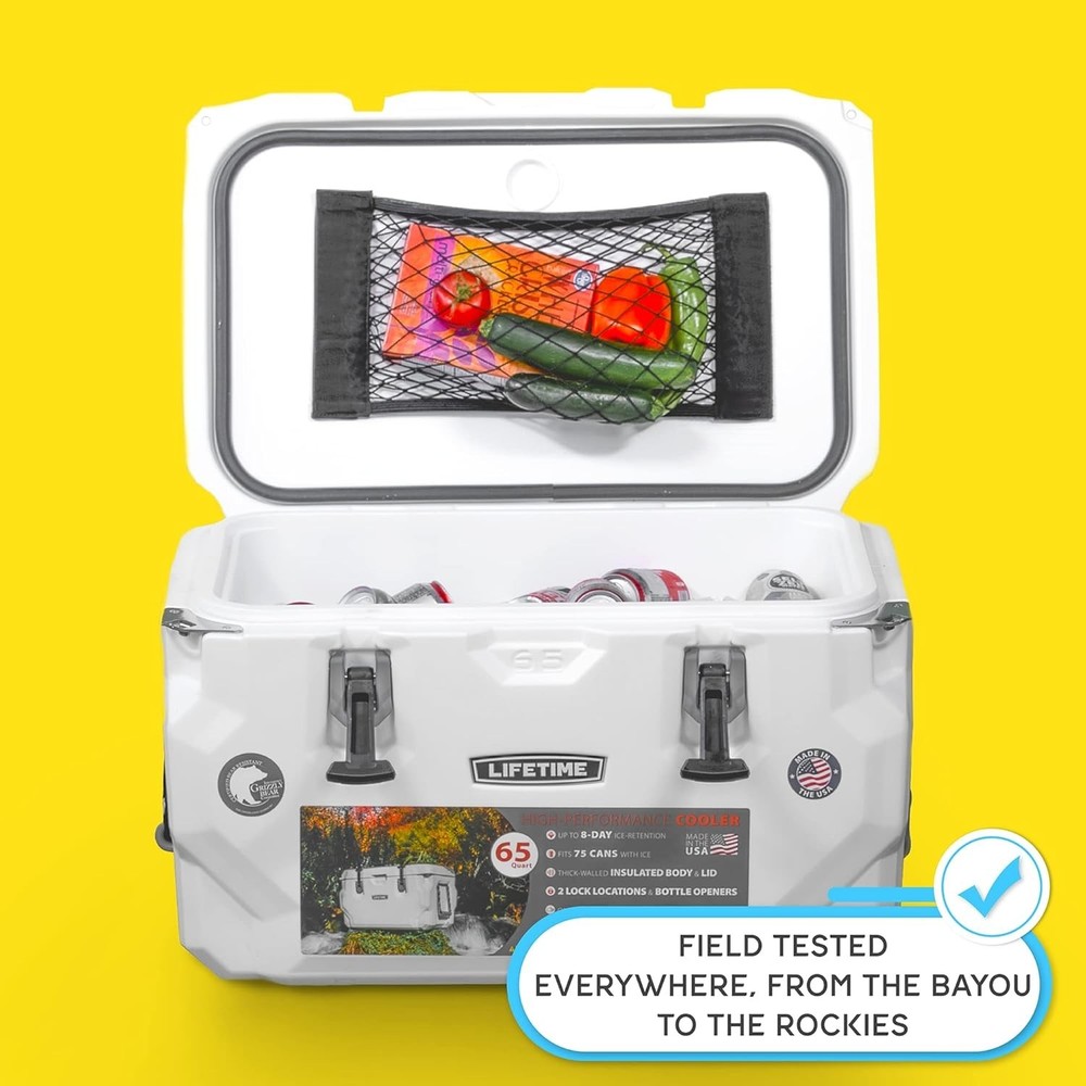 Durable Cooler Storage Net for Dry Goods - Compatible with Multiple Brands