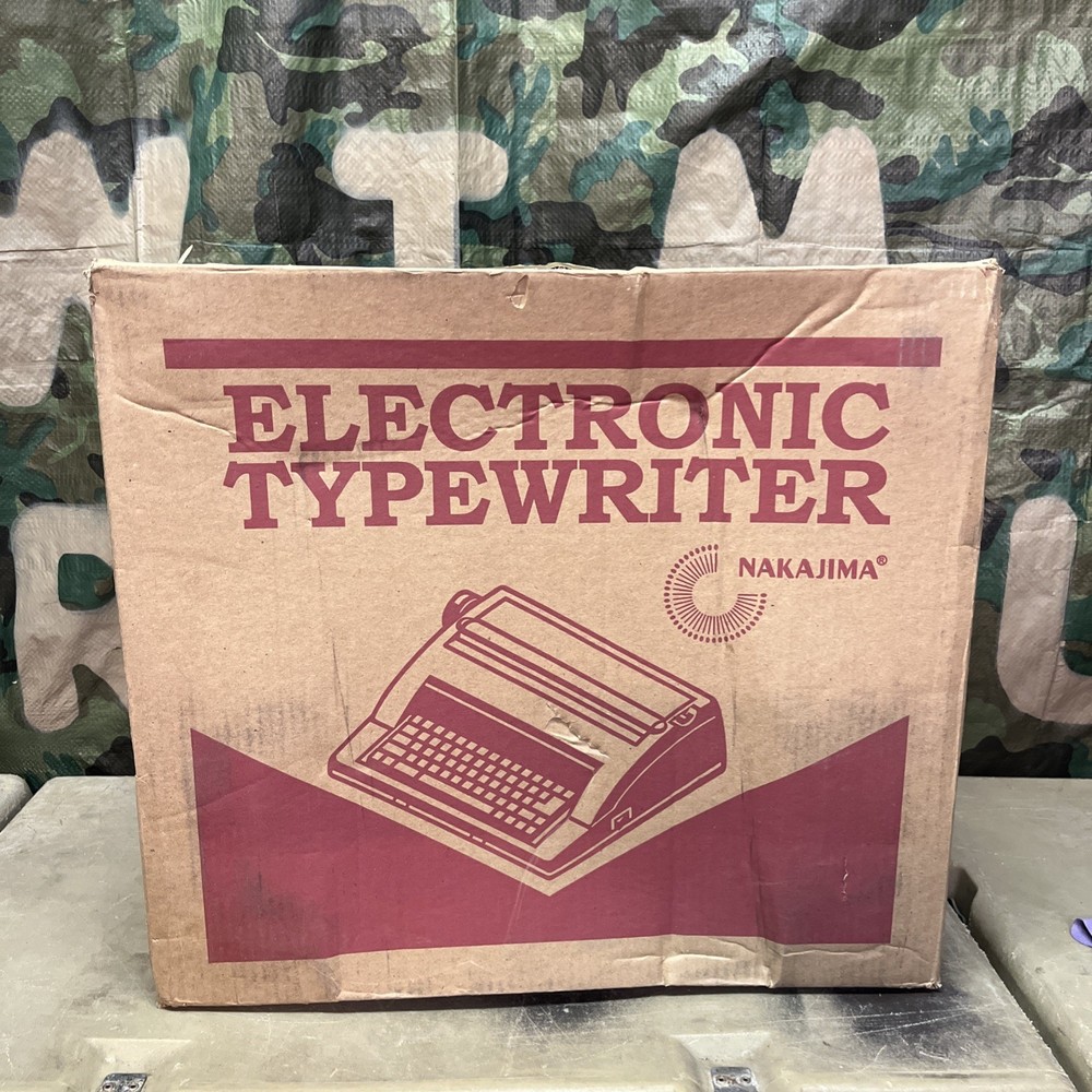 Nakajima WPT-160 Electronic Portable Typewriter