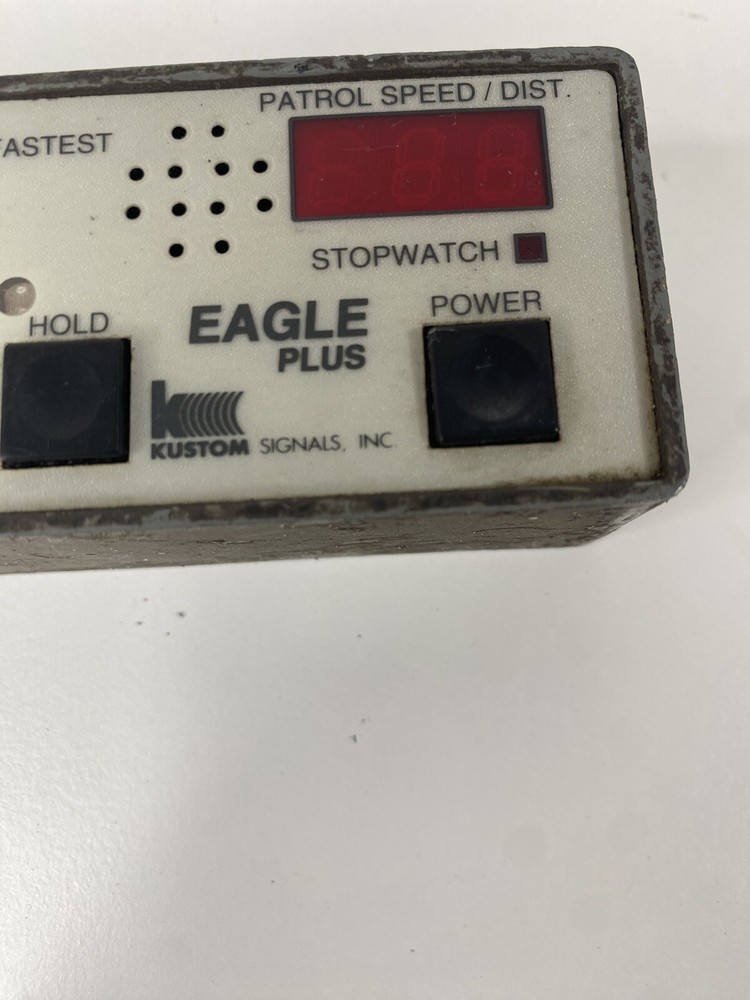 EAGLE PLUS KUSTOM SIGNALS RADAR DETECTOR FACE PLATE