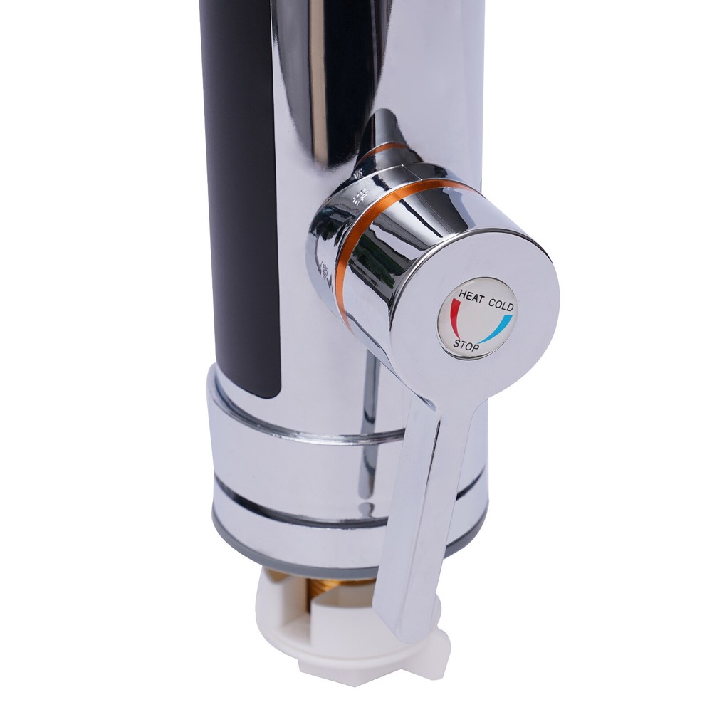 110V Electric Instant Hot Water Heater Shower Kitchen Tap Faucet Digital Display