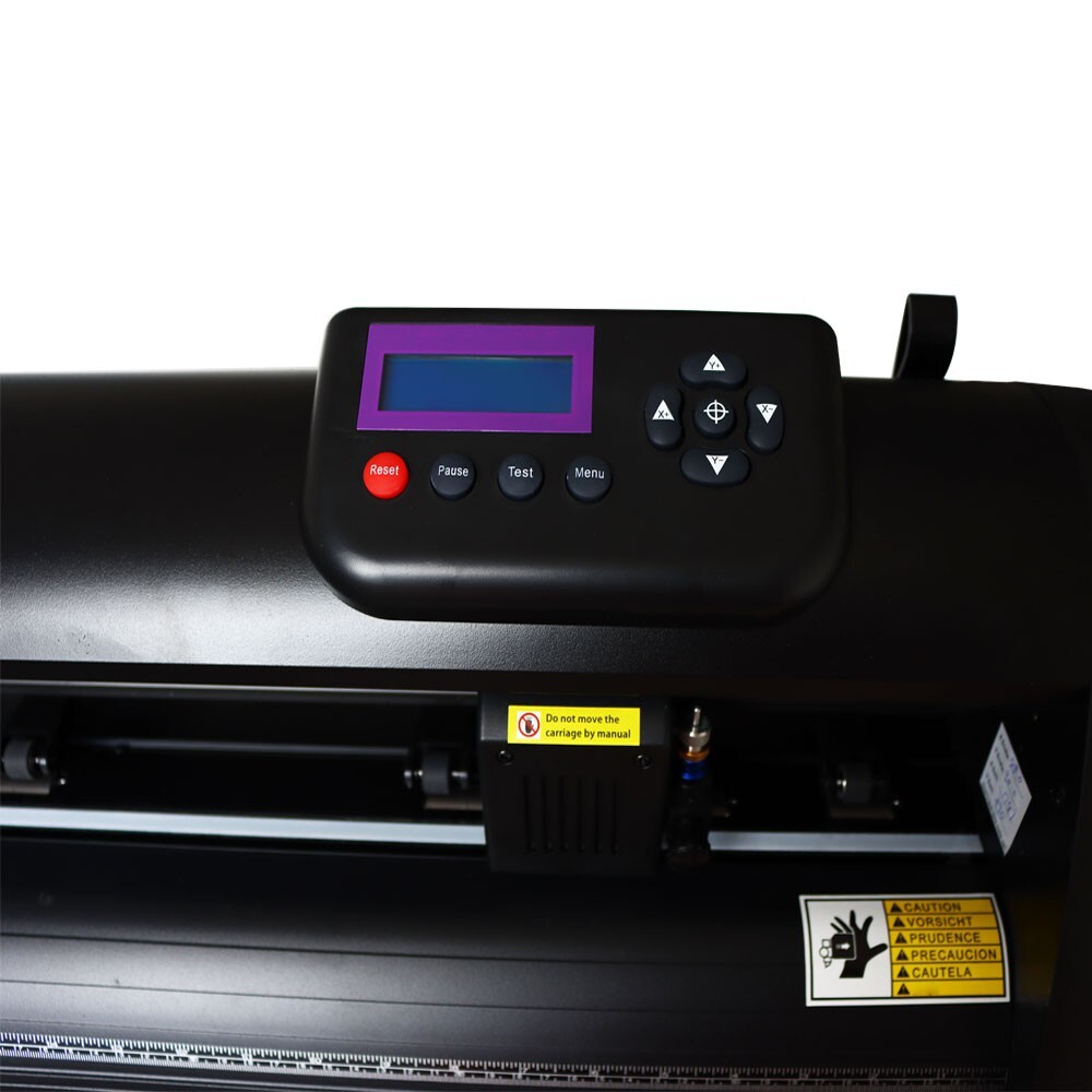 Cutting Plotter Machine Automatic Edge Patrol 24in Steel-string Roller GC-721ABJ