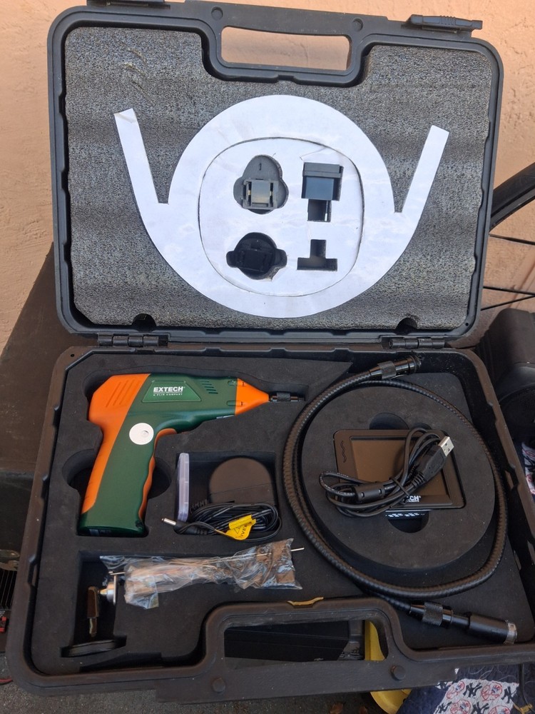 ExTech BR200 Video Borescope/Wireless Inspection Camera Never Used