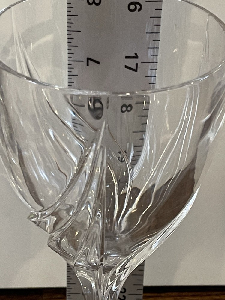 Lenox Crystal Water Goblets Set Of 2 Debut Pattern