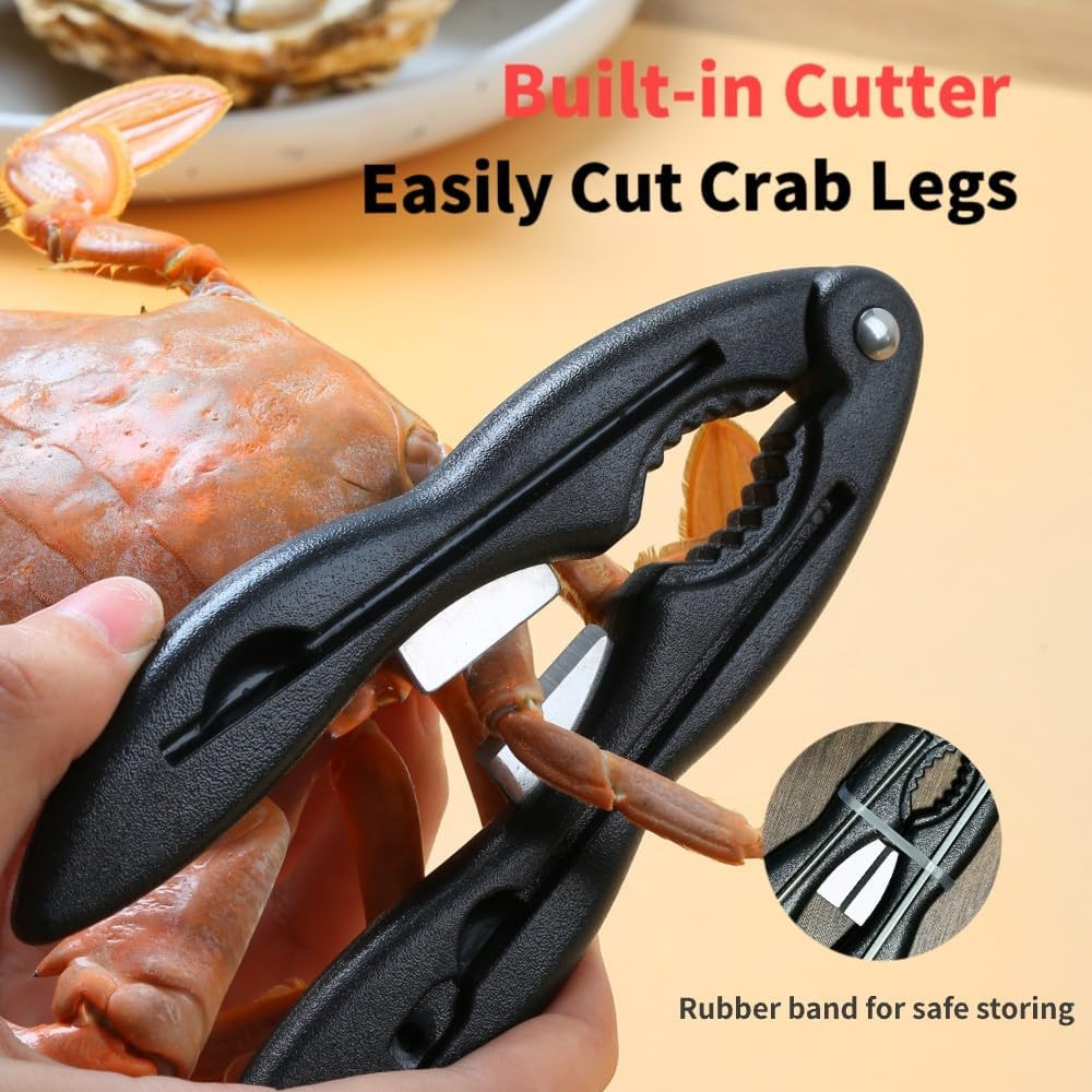 Crab Crackers and Tools Multifunctional Leg Efficient Black