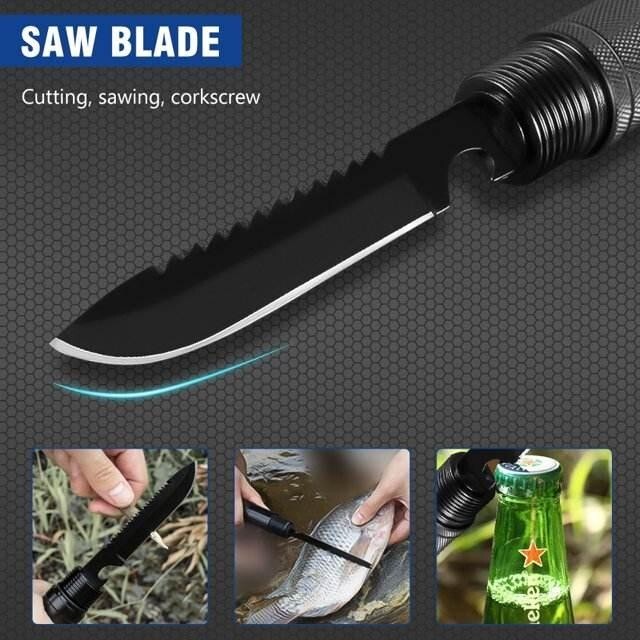 Survival Hatchet & Camping Axe with Fixed Blade Knife Combo Set, Full Tang