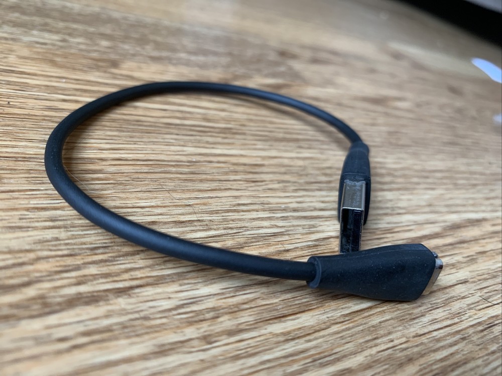 Fitbit Charge HR Tracker USB Power Charging Cable Black