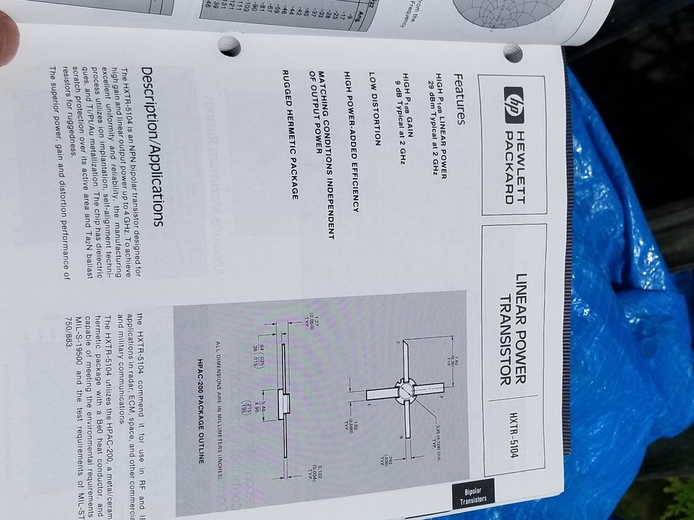 2 VINTAGE ELECTRONICS BOOKS HEWLITT PACKARD DIODE TRANSISTOR CATALOG 1982 , '84