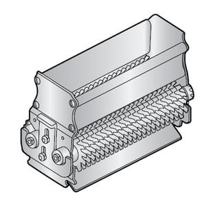Complete Blade & Frame Assembly for Berkel Tenderizer - Berkel Part# 4675-0103