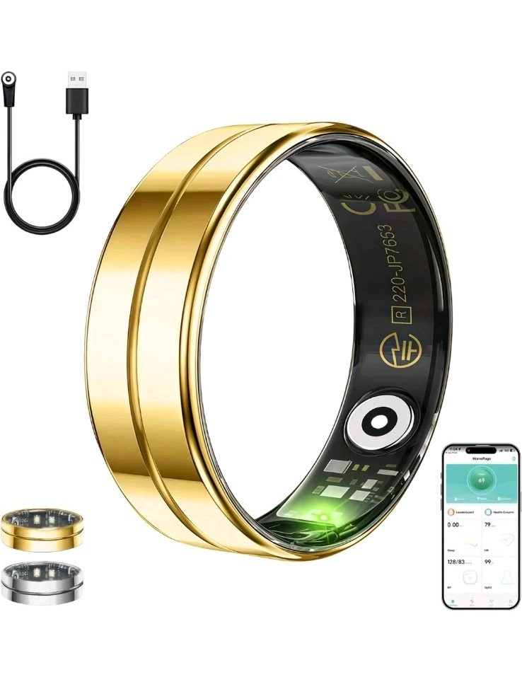 Rezithger Smart Ring Gold Size 11