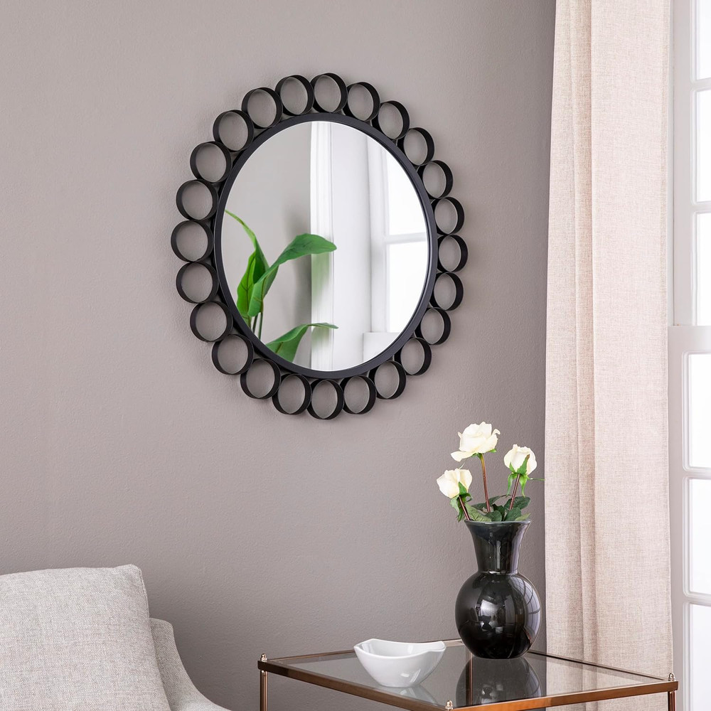 Abdella round Decorative Mirror