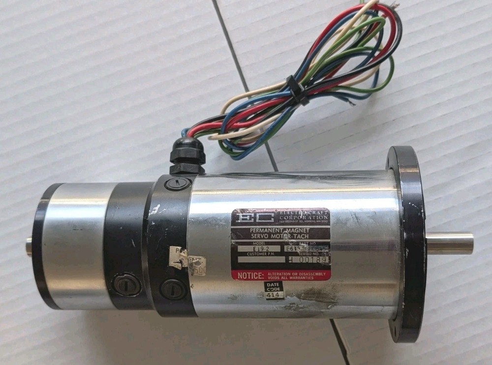 Electro-Craft Permanent Magnet Servo Motor- Tach E19-2