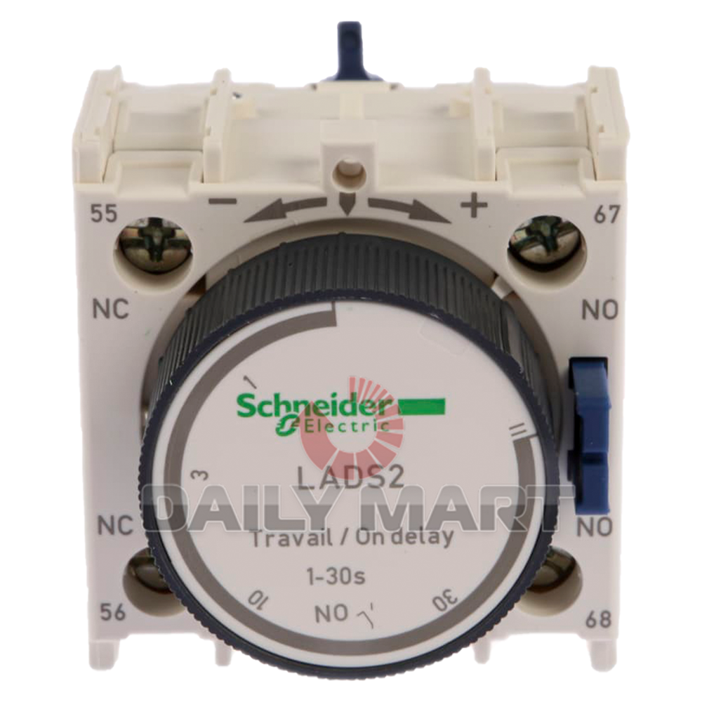 New In Box SCHNEIDER LADS2 Contactor Time Delay Auxiliary