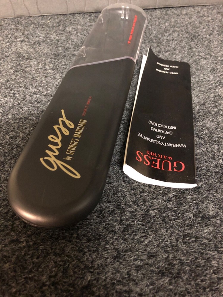 Empty Guess Container/ instruction booklet guess by Georges Marciano