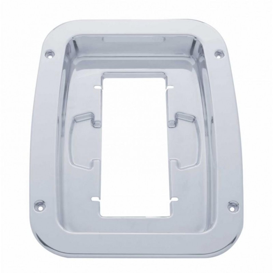 Chrome Plastic Interior Sleeper Vent Trim for 2006+ Peterbilt