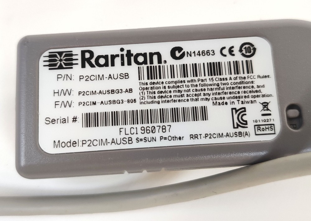 10pcs Raritan Paragon II Computer Interface Module P2CIM-AUSB USB KVM Extender