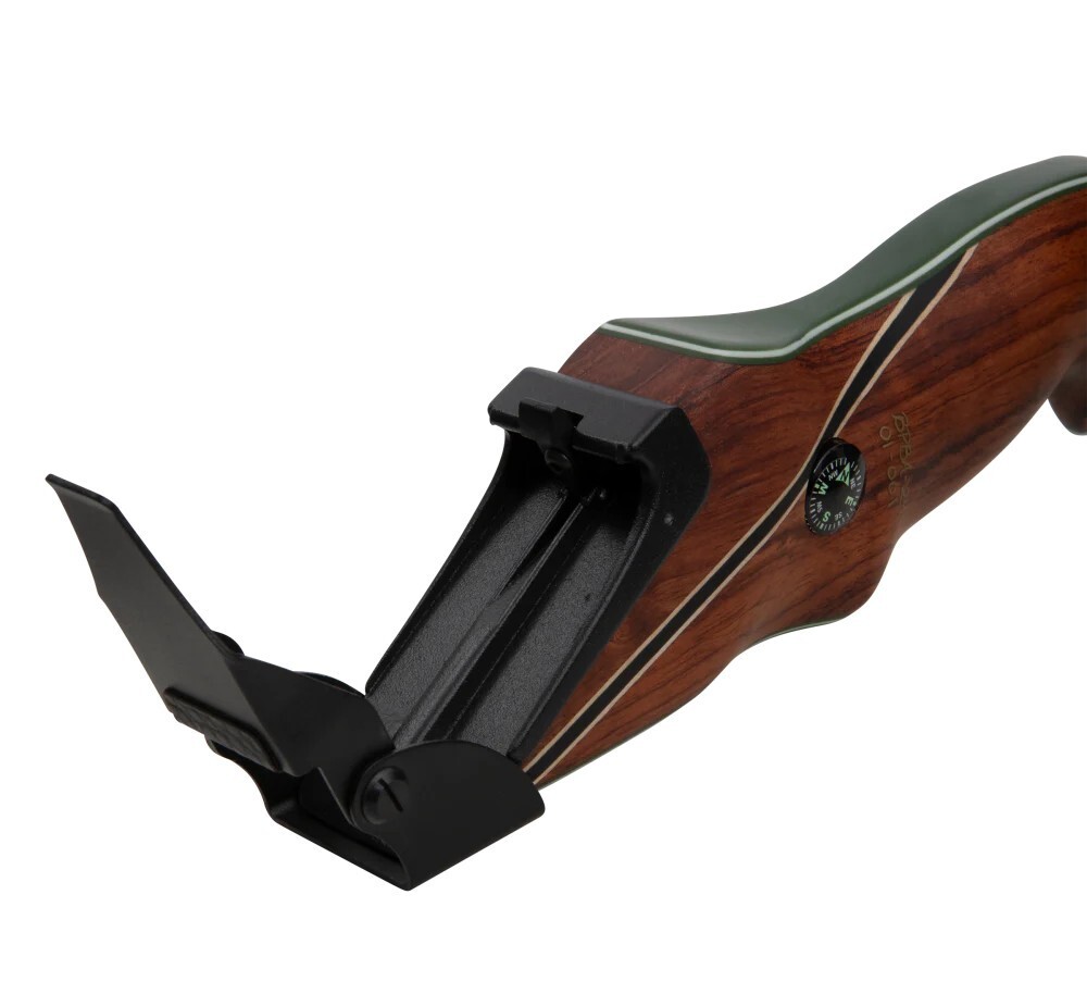 Bear Archery A Riser TD Bubinga With Green Glass (RISER ONLY)