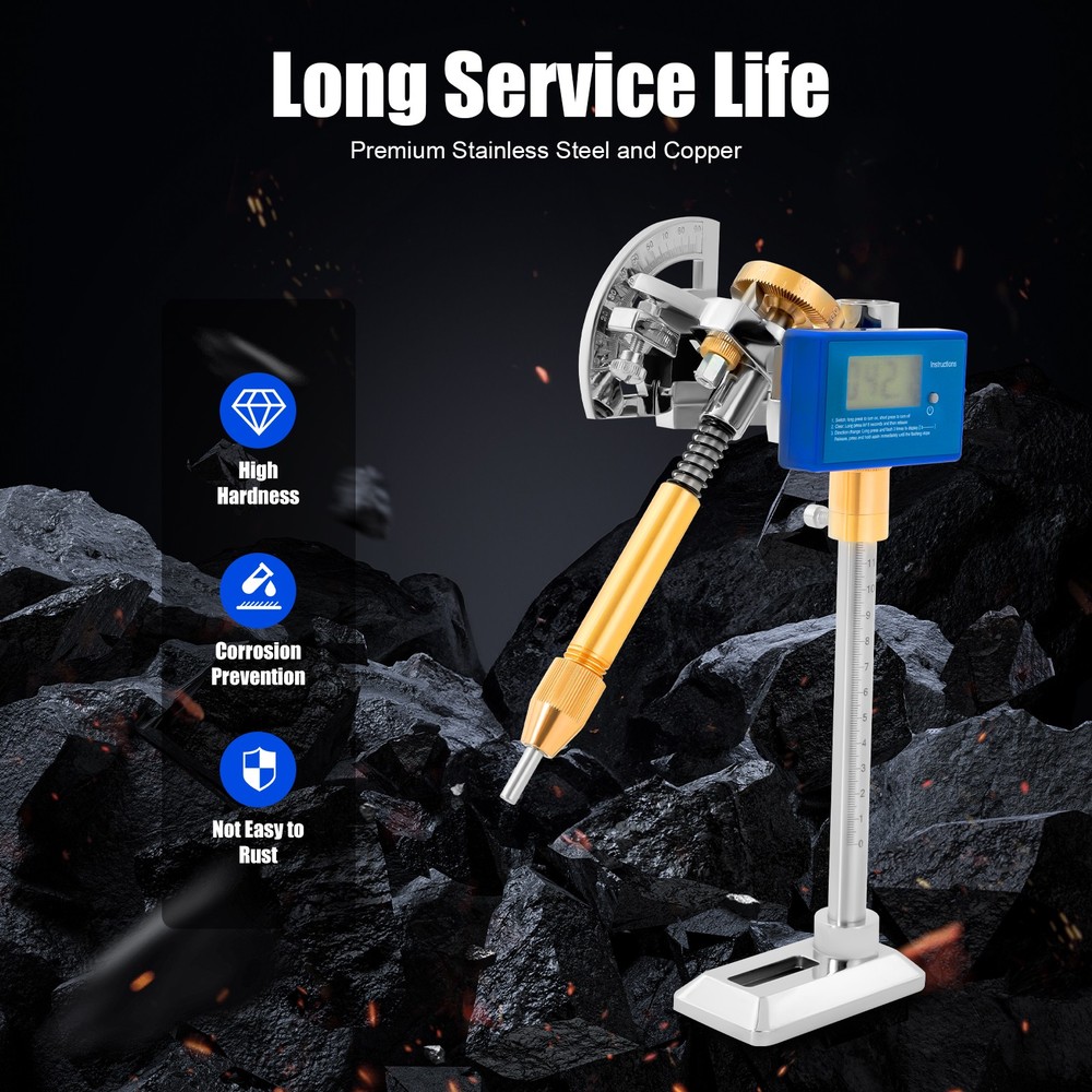 Handle Digital Display Angle Manipulator Gem Faceting Machine Angle Polishing