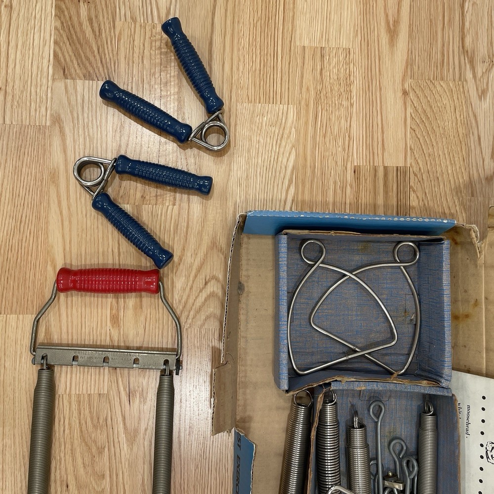 Vintage Workout Gear Whitely Bar-Bell Combination