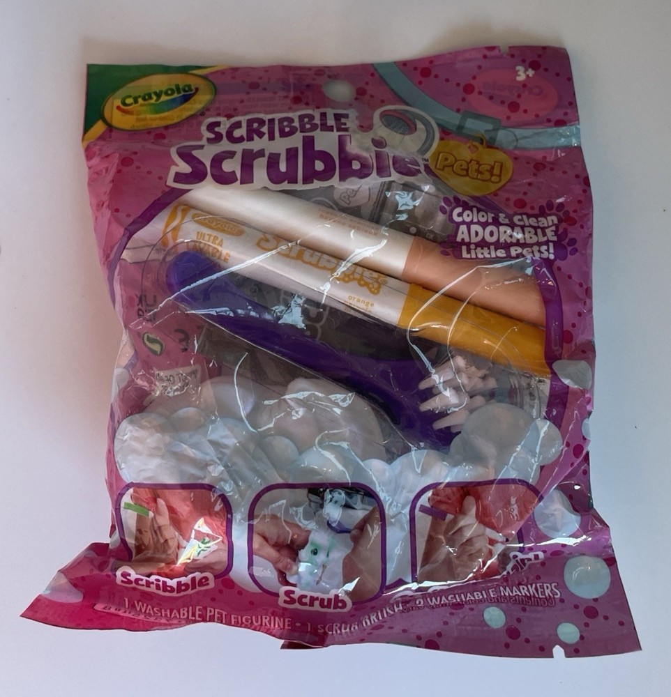 NEW Crayola Scribble Scrubbie  Pets Scooter