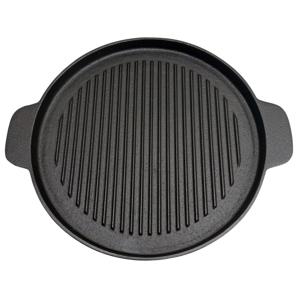 Cast Iron Grill Pan 27cm