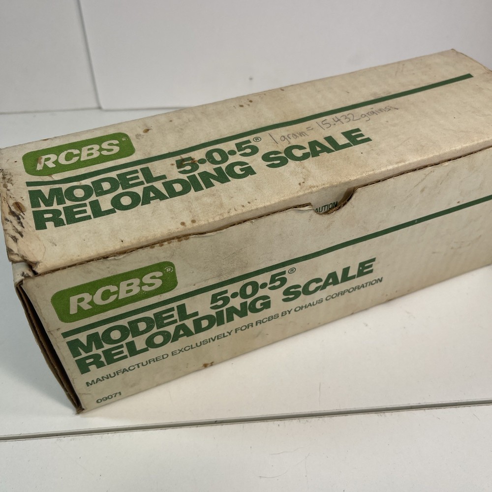 RCBS 5-0-5 Scale Reloading Powder Model 505