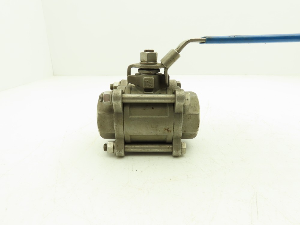 Fluid Controls 1-1/2" Socket Weld Ball Valve 3 Piece