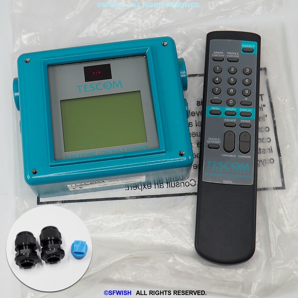 TESCOM UI3000 User Interface with IR Remote Control *OPEN BOX!*