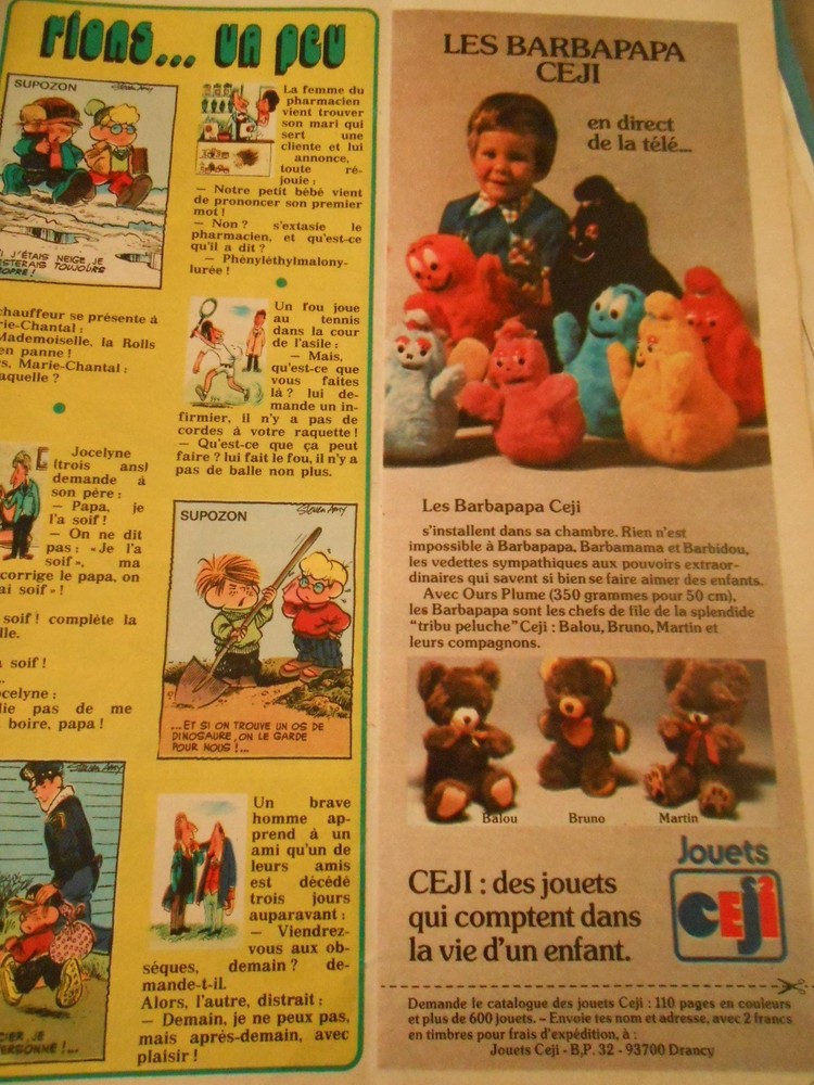 Pub 1975 Les Barbapapa CEJI