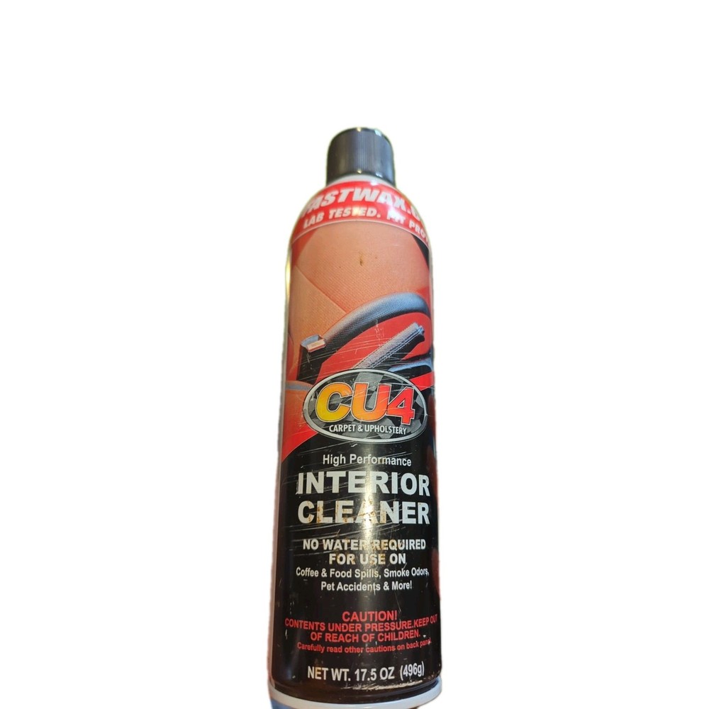 CU4 HIGH PERFORMANCE WATERLESS INTERIOR UPHOLSTERY CARPET CLEANER♻️A