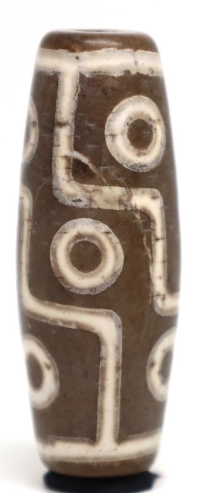 ancient nine eyes chung dzi bead size 39.5mm/14.7mm