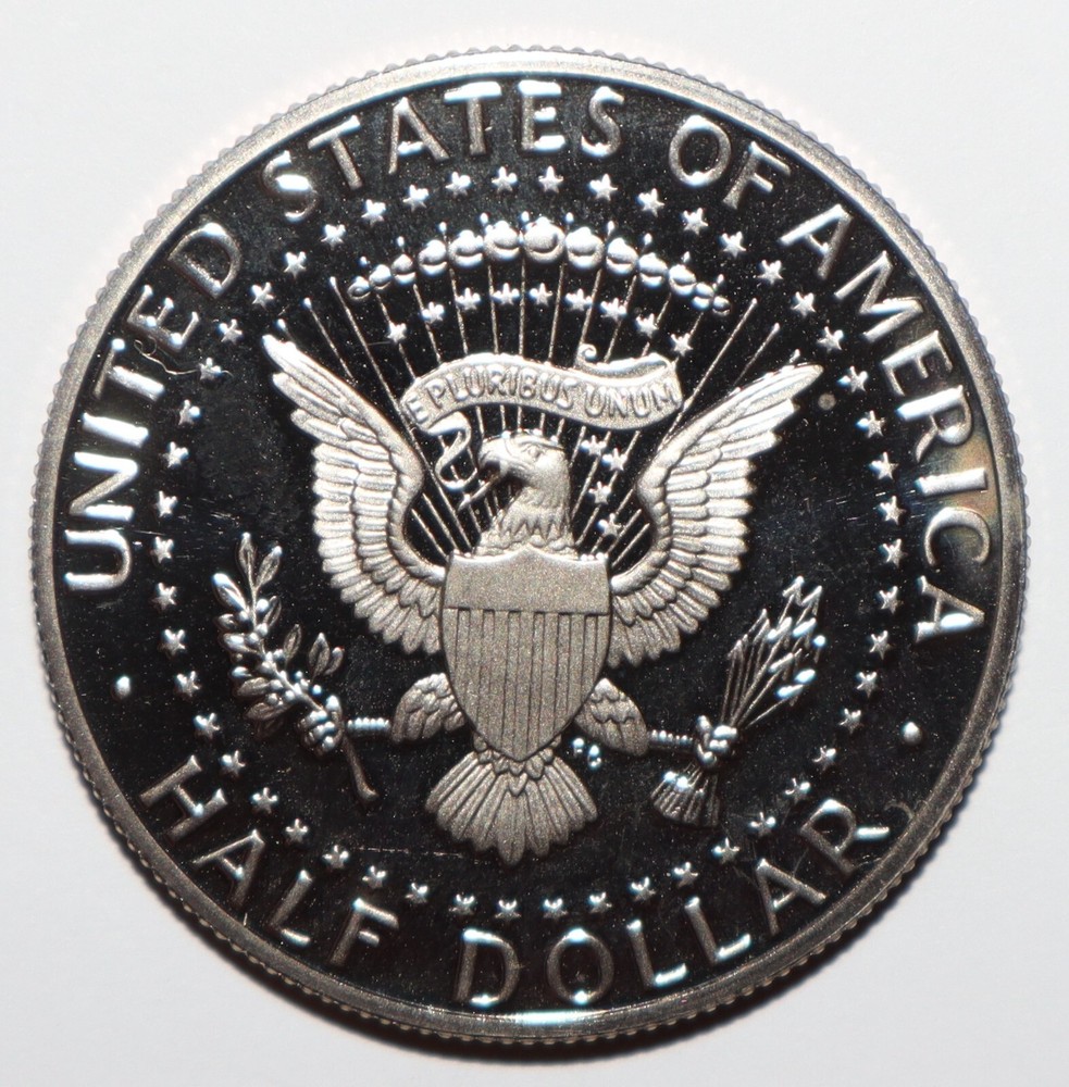 1989 S Kennedy Clad Proof Half Dollar (E177)